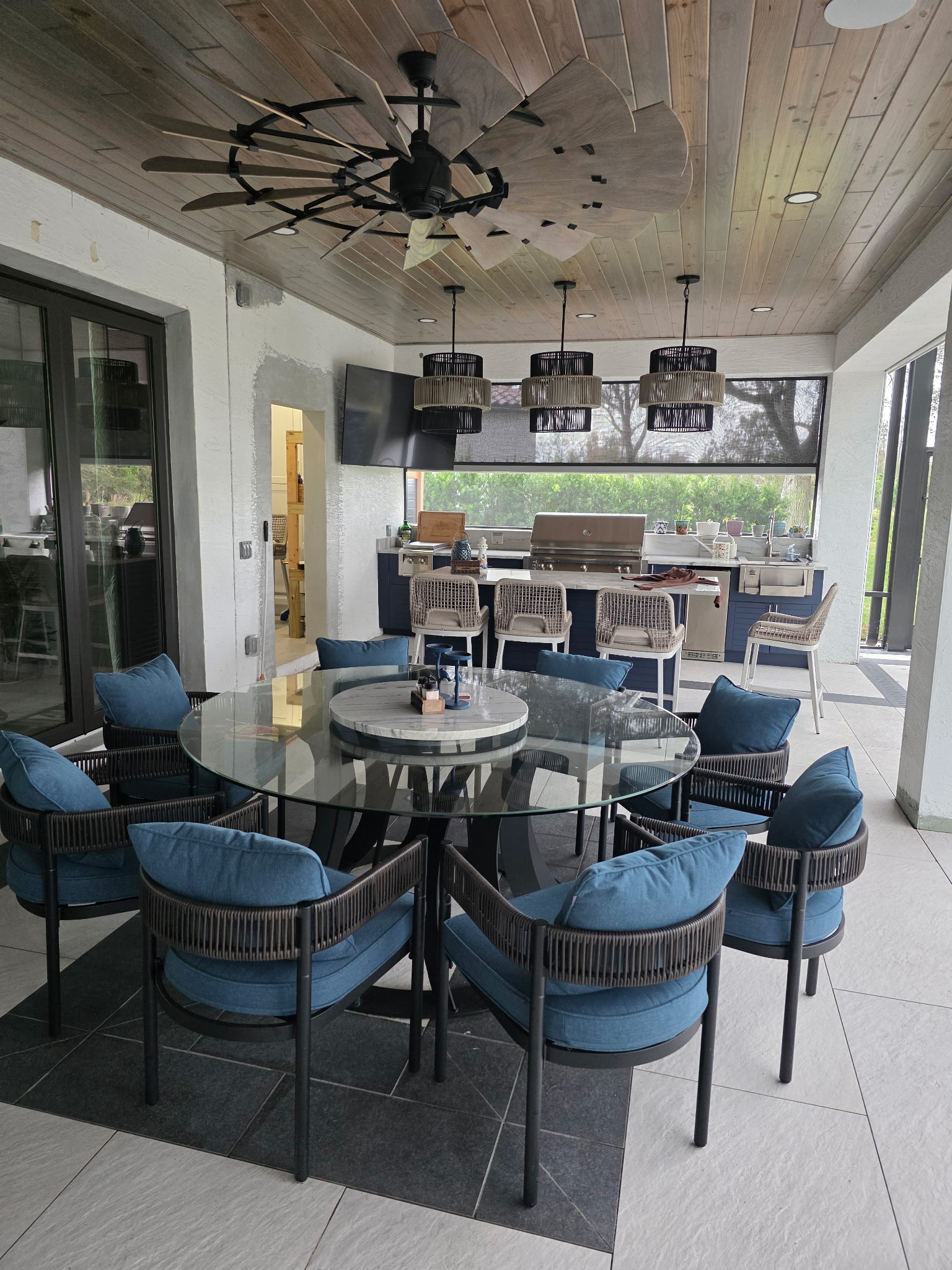 Kristen outdoor kitchen detail — Best Price Kitchen Bath and Floors