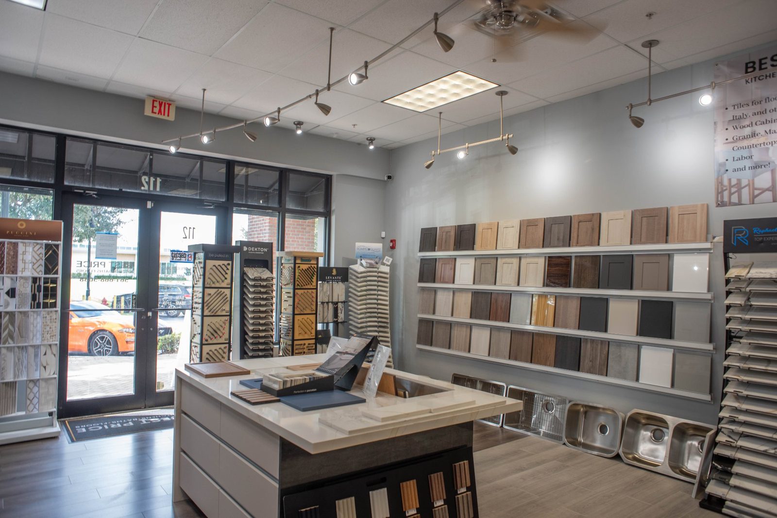 Best Price Kitchen Bath & Floors showroom interior